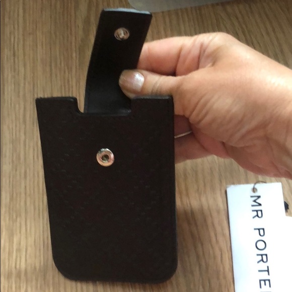 Gucci small leather pouch brown new - Picture 3 of 3